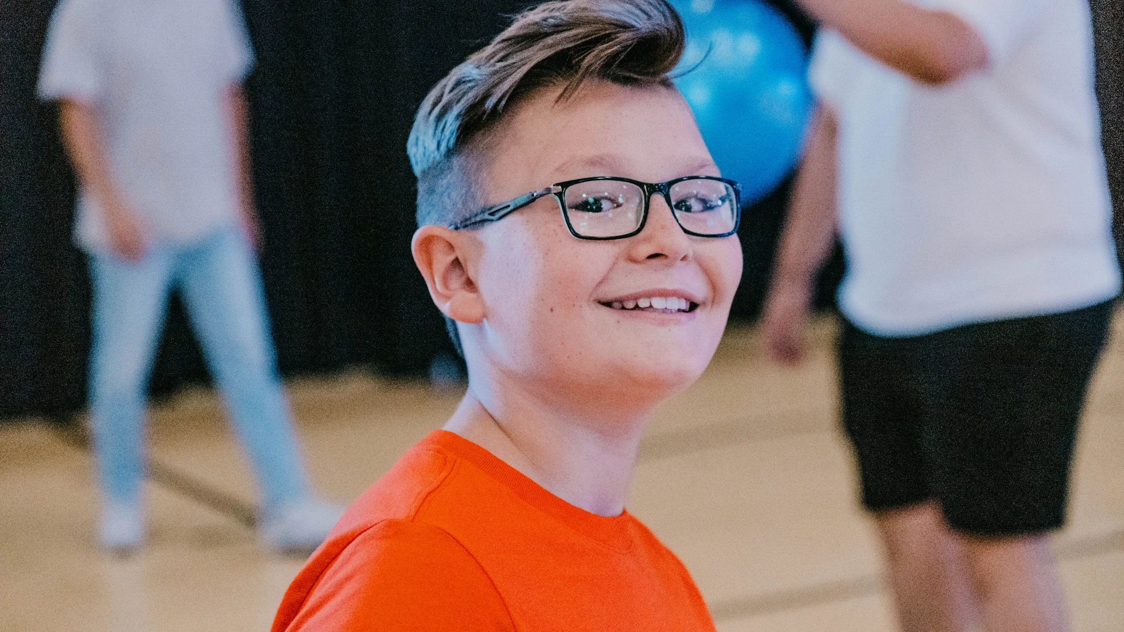 A student enjoying an Avenue Youth activity